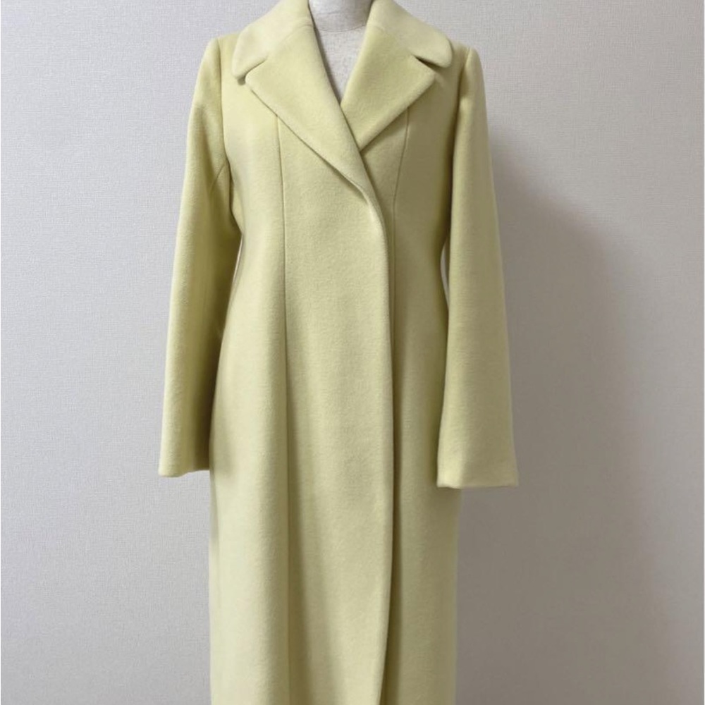 COS wool blend long coat size 8